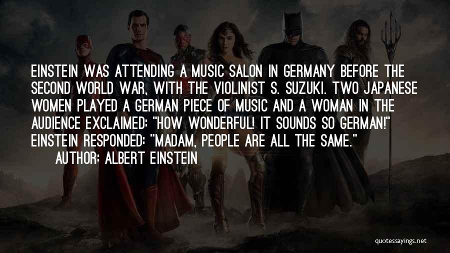 Salon Quotes By Albert Einstein