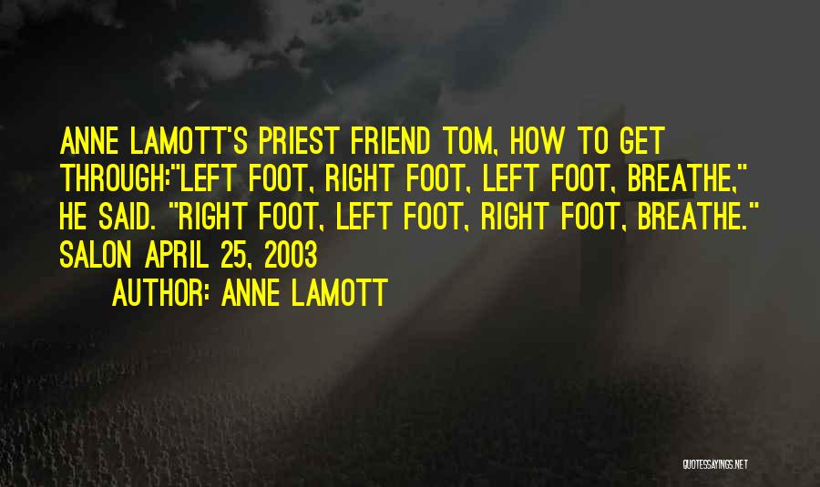 Salon Quotes By Anne Lamott