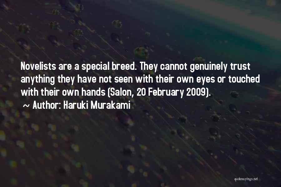 Salon Quotes By Haruki Murakami