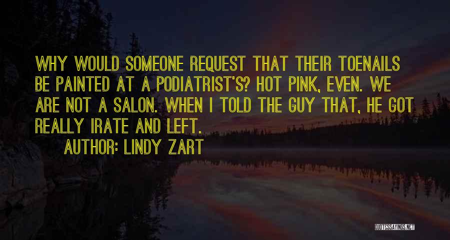 Salon Quotes By Lindy Zart