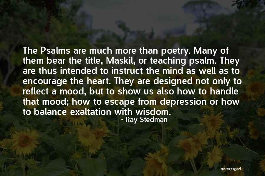 Salonul De Proiecte Quotes By Ray Stedman Salonul De Proiecte Quotes By Ray Stedman