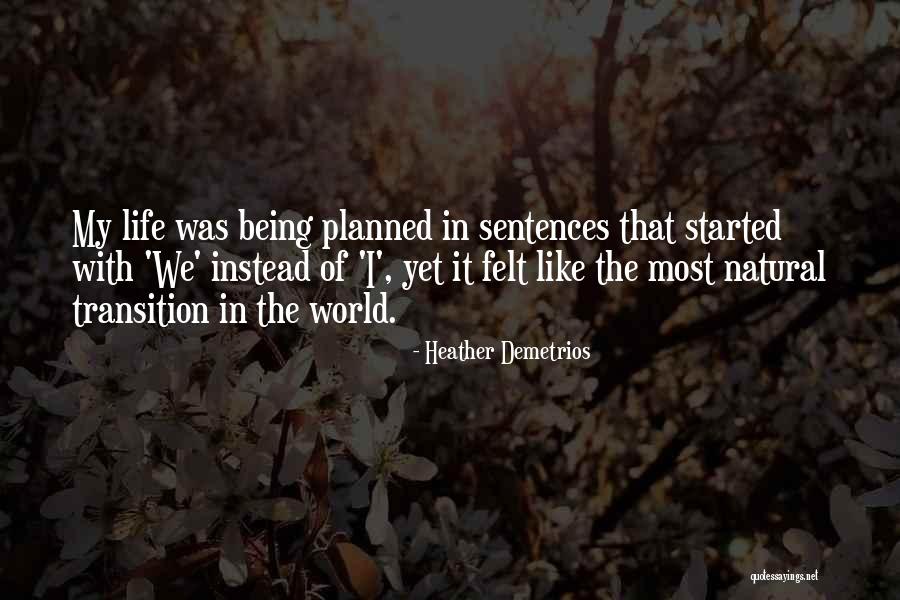 Saloua Adams Quotes By Heather Demetrios Saloua Adams Quotes By Heather Demetrios
