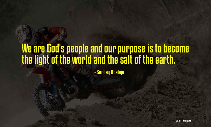 Salt And Light Of The World Quotes By Sunday Adelaja