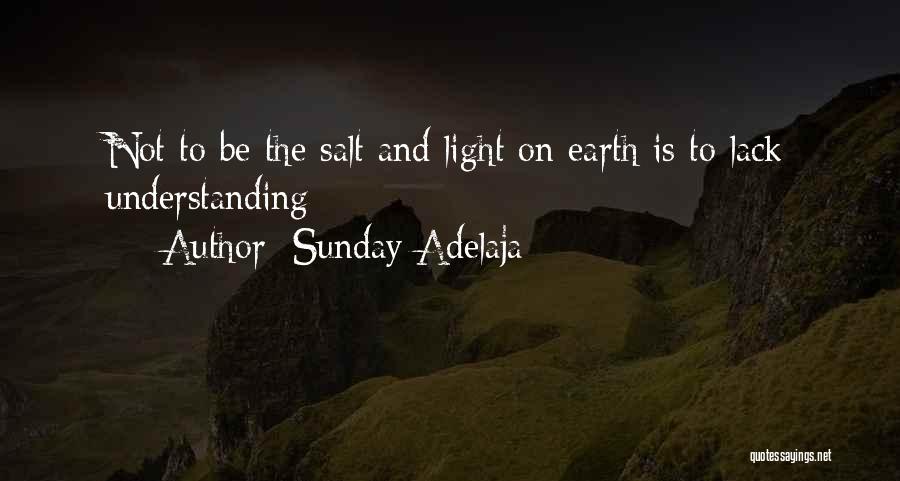 Salt And Light Quotes By Sunday Adelaja