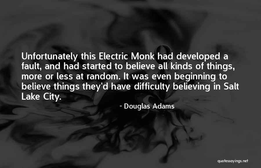 Salt Lake City Quotes By Douglas Adams