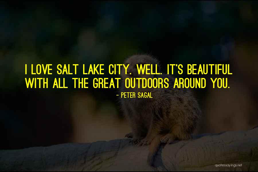 Salt Lake City Quotes By Peter Sagal Salt Lake City Quotes By Peter Sagal
