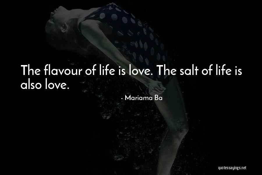 Salt Life Quotes By Mariama Ba