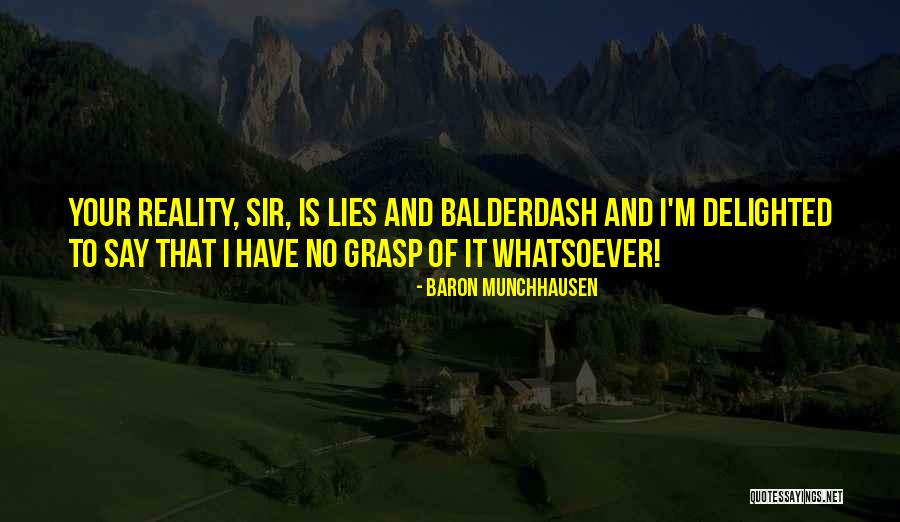 Saltando Sautille Quotes By Baron Munchhausen Saltando Sautille Quotes By Baron Munchhausen