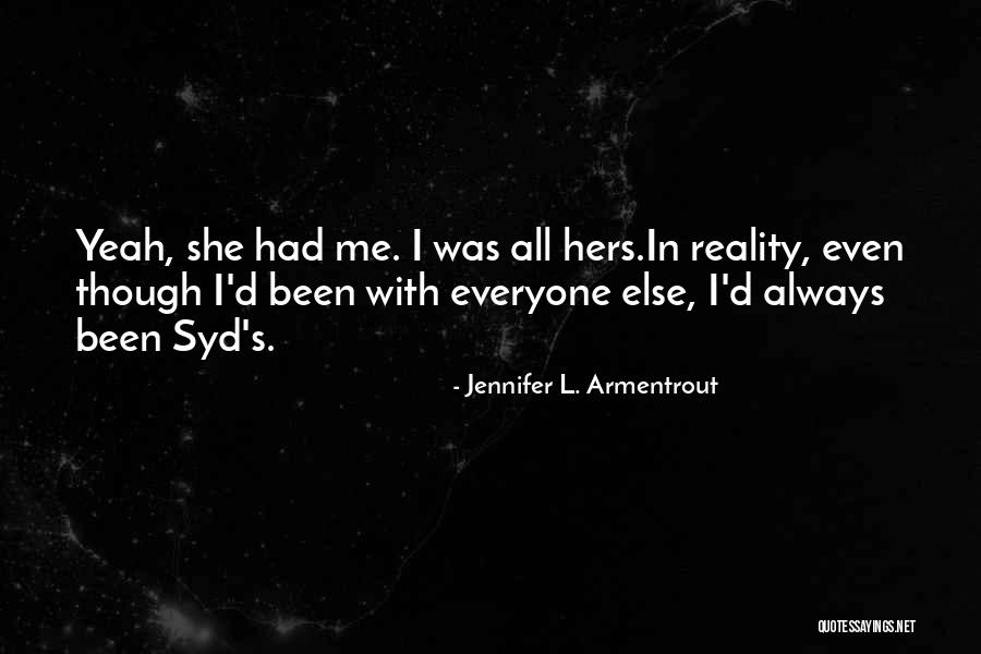 Saltar A Corda Quotes By Jennifer L. Armentrout Saltar A Corda Quotes By Jennifer L. Armentrout
