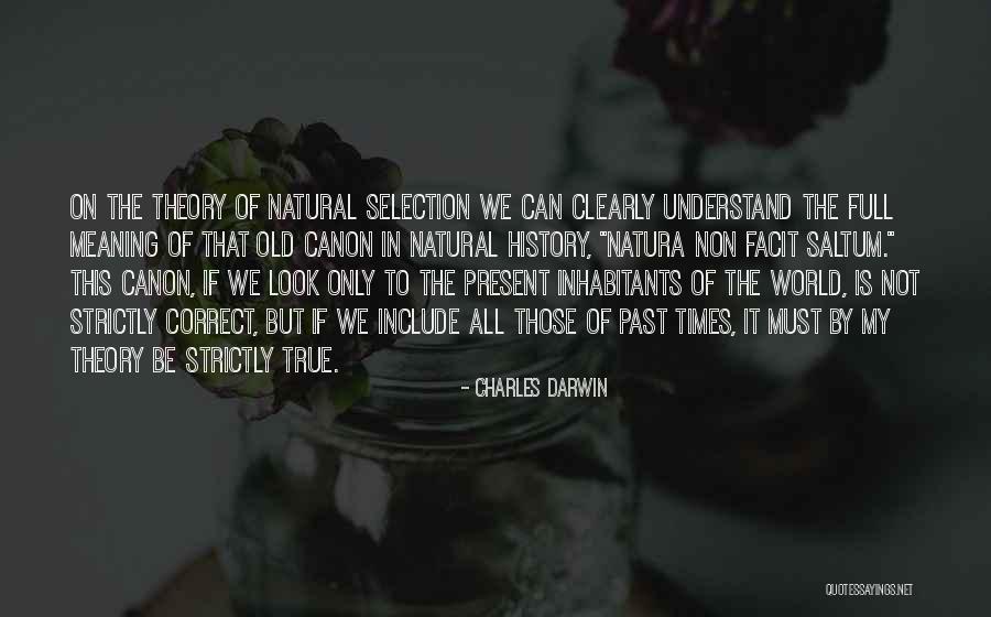 Saltum Quotes By Charles Darwin Saltum Quotes By Charles Darwin