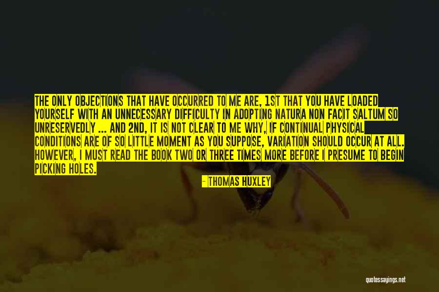 Saltum Quotes By Thomas Huxley Saltum Quotes By Thomas Huxley