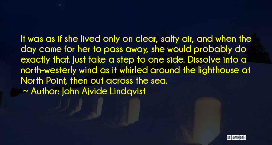Salty Air Quotes By John Ajvide Lindqvist
