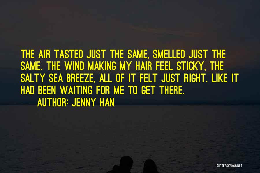 Salty Breeze Quotes By Jenny Han