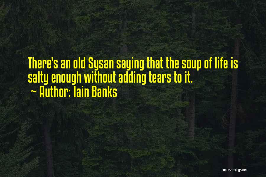 Salty Life Quotes By Iain Banks