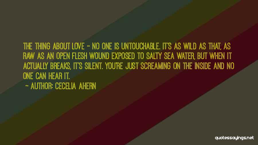 Salty Sea Quotes By Cecelia Ahern