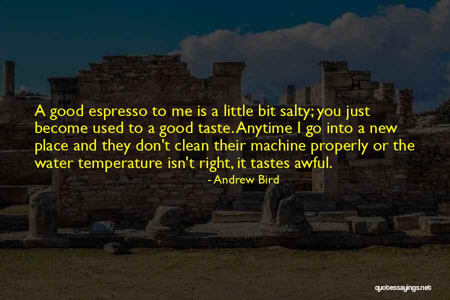 Salty Water Quotes By Andrew Bird