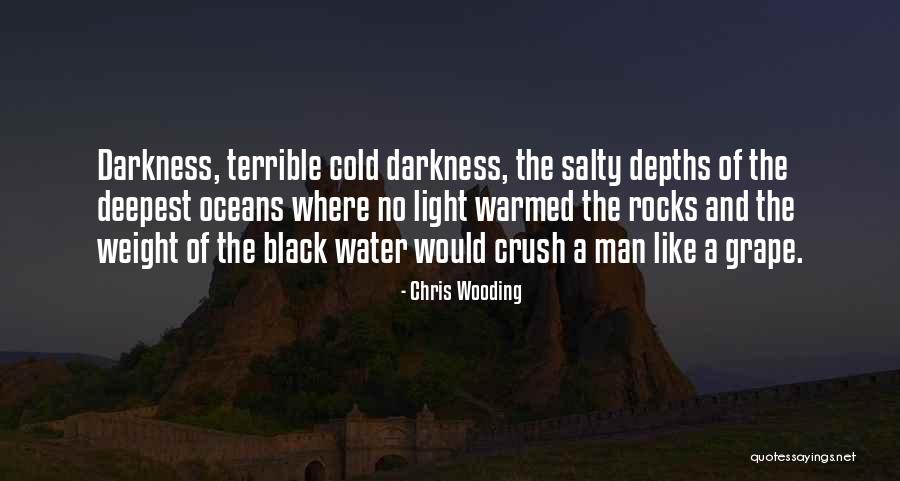 Salty Water Quotes By Chris Wooding