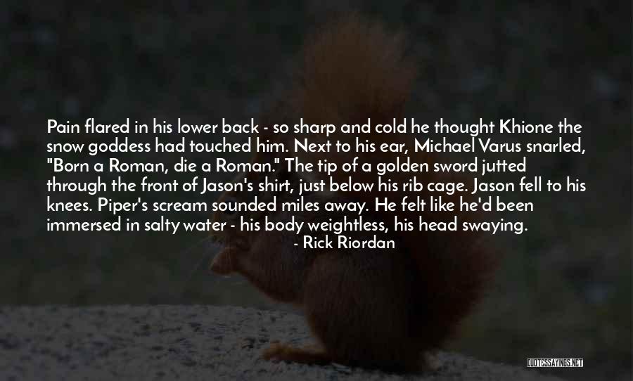 Salty Water Quotes By Rick Riordan Salty Water Quotes By Rick Riordan
