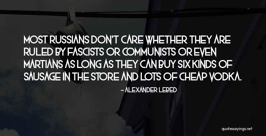 Saluria Quotes By Alexander Lebed Saluria Quotes By Alexander Lebed