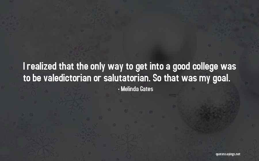 Salutatorian Vs Valedictorian Quotes By Melinda Gates Salutatorian Vs Valedictorian Quotes By Melinda Gates