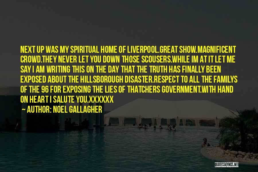 Salute Quotes By Noel Gallagher