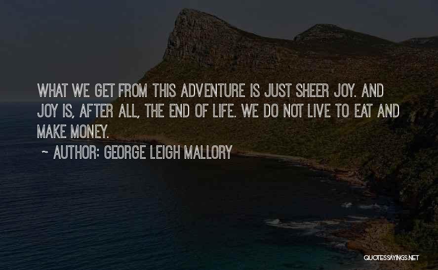 Saluter Ronan Quotes By George Leigh Mallory