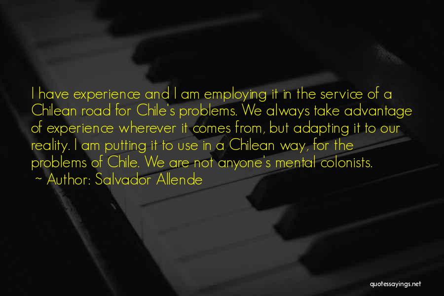 Salvador Allende Quotes 938621