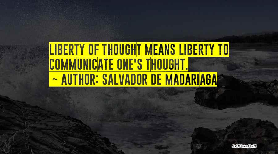 Salvador De Madariaga Quotes 144412