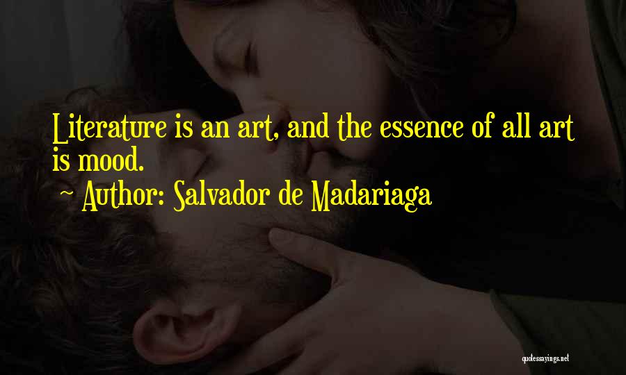 Salvador Quotes By Salvador De Madariaga