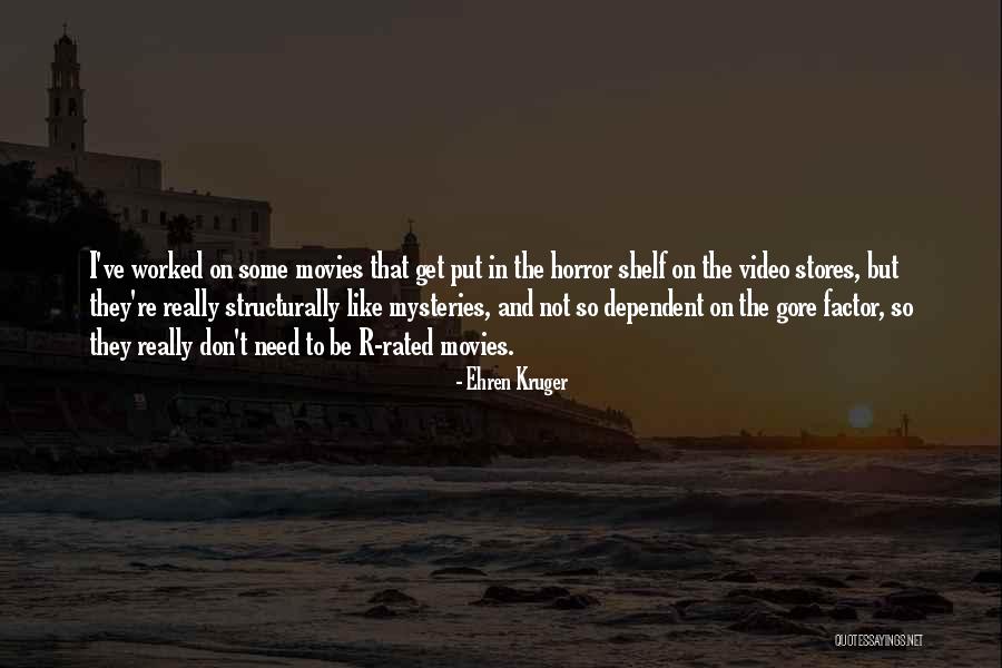 Salvadorian Turkey Quotes By Ehren Kruger Salvadorian Turkey Quotes By Ehren Kruger