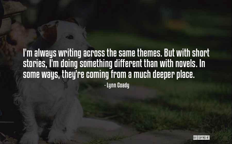 Salvanas Quotes By Lynn Coady Salvanas Quotes By Lynn Coady