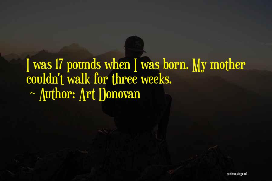 Salvaste In English Quotes By Art Donovan