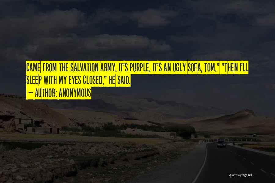 Salvation Army Quotes By Anonymous