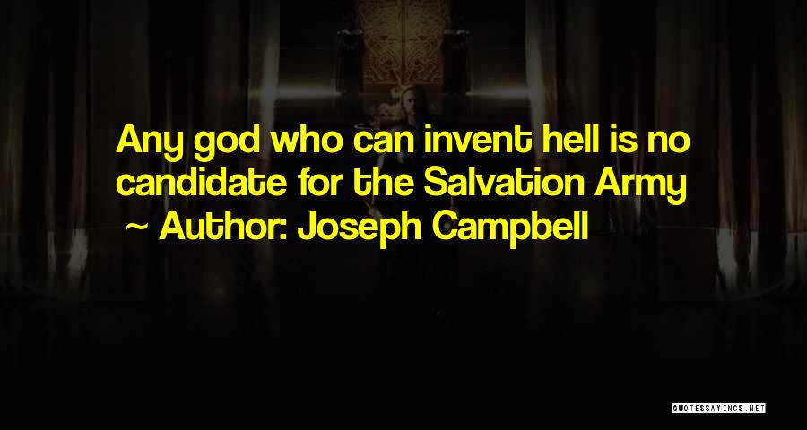 Salvation Army Quotes By Joseph Campbell