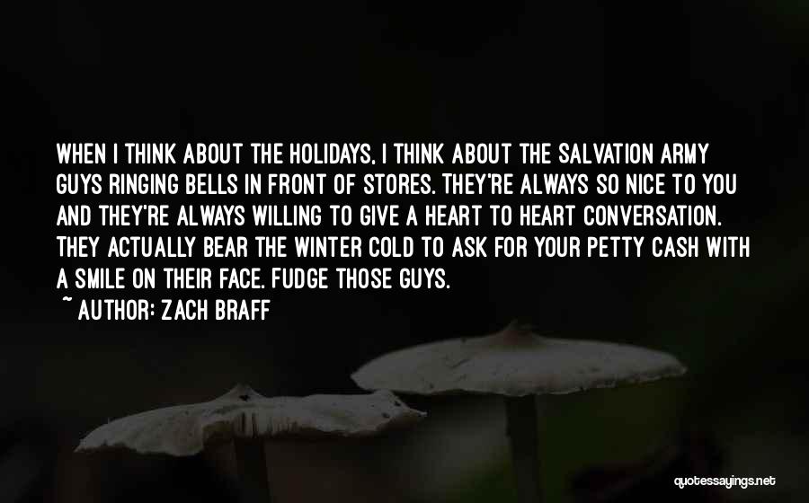 Salvation Army Quotes By Zach Braff
