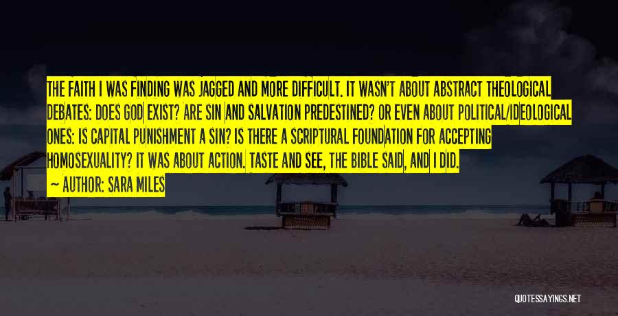 Salvation In The Bible Quotes By Sara Miles