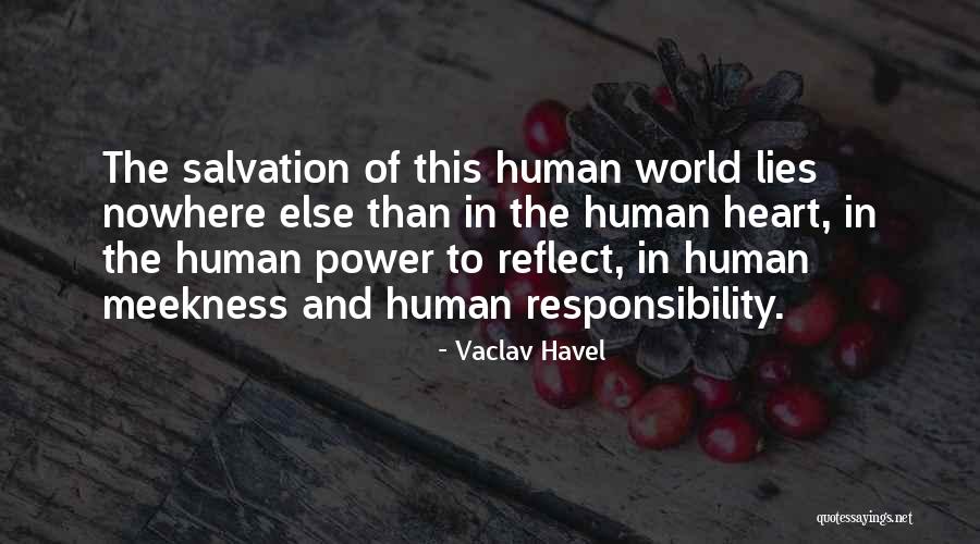 Salvation Of The World Quotes By Vaclav Havel Salvation Of The World Quotes By Vaclav Havel