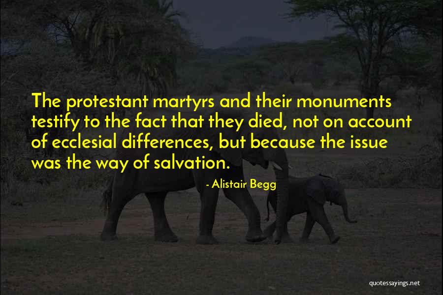 Salvation Quotes By Alistair Begg