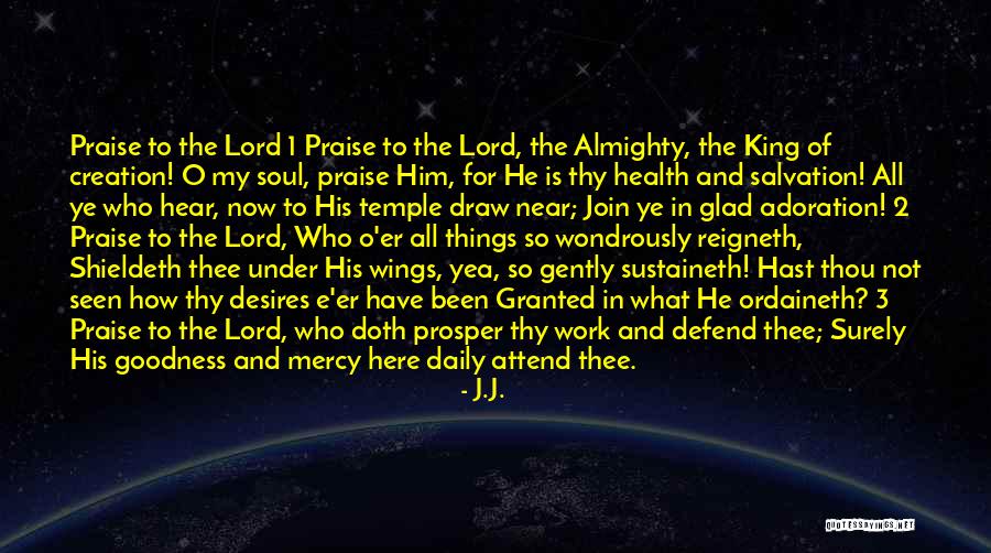 Salvation Quotes By J.J.