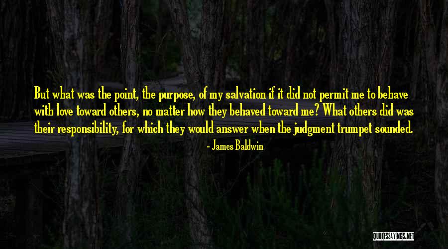 Salvation Quotes By James Baldwin
