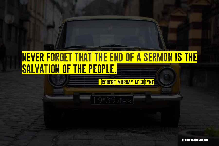 Salvation Quotes By Robert Murray M'Cheyne