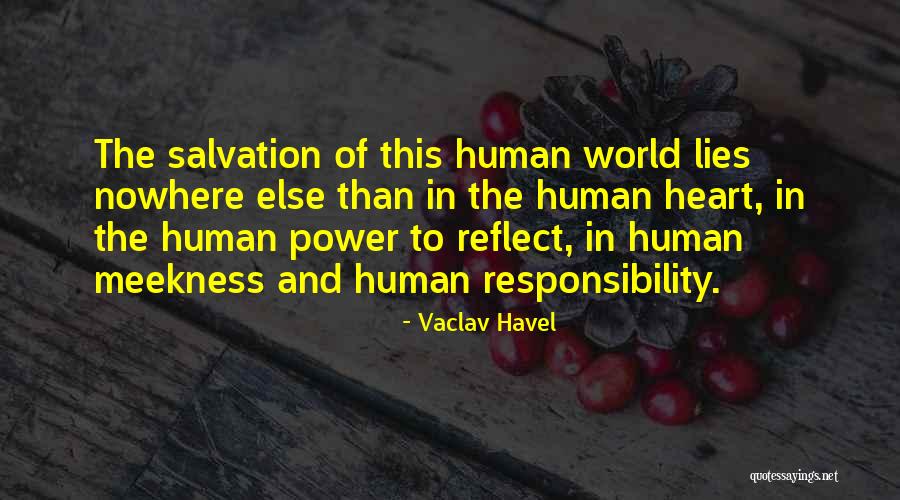 Salvation Quotes By Vaclav Havel