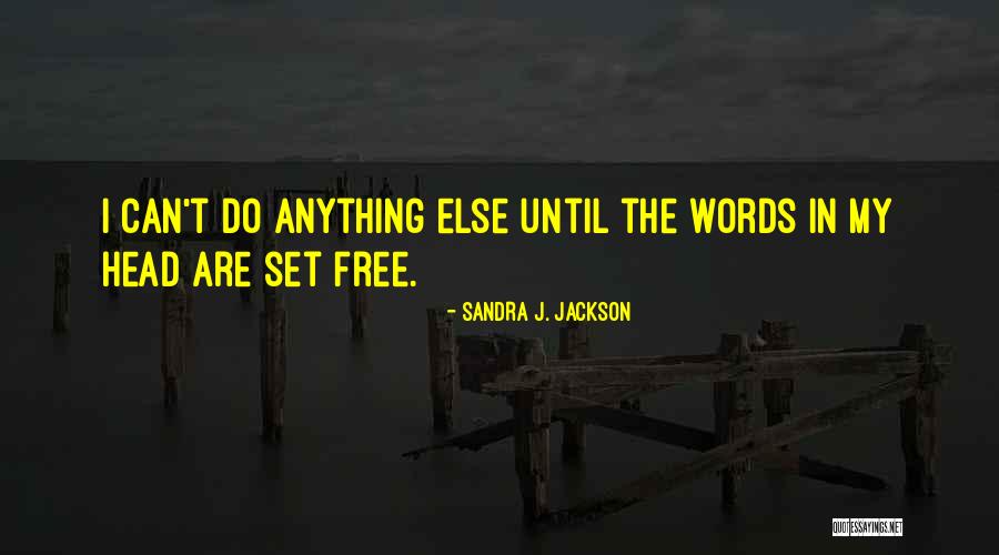 Salvations Grip Quest Quotes By Sandra J. Jackson