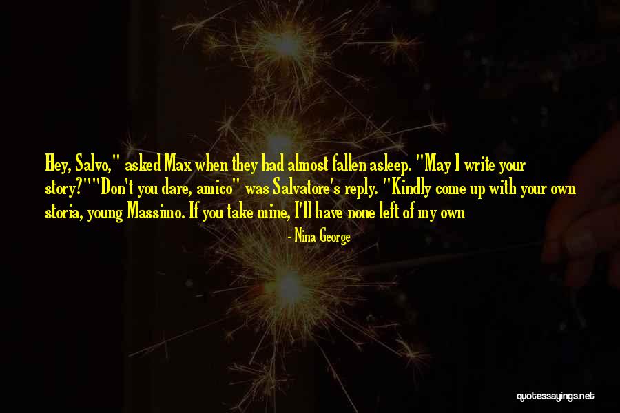 Salvo Quotes By Nina George Salvo Quotes By Nina George