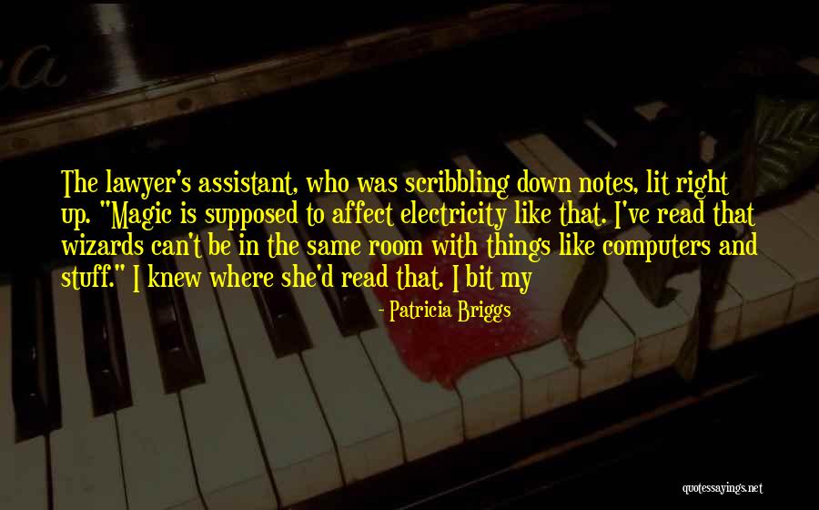 Salzberger Family Quotes By Patricia Briggs Salzberger Family Quotes By Patricia Briggs