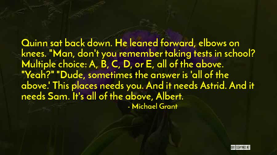 Sam And Astrid Quotes By Michael Grant Sam And Astrid Quotes By Michael Grant