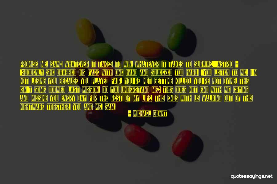 Sam And Astrid Quotes By Michael Grant Sam And Astrid Quotes By Michael Grant