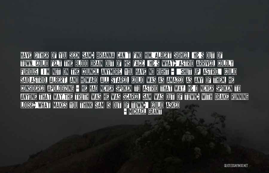 Sam And Astrid Quotes By Michael Grant Sam And Astrid Quotes By Michael Grant