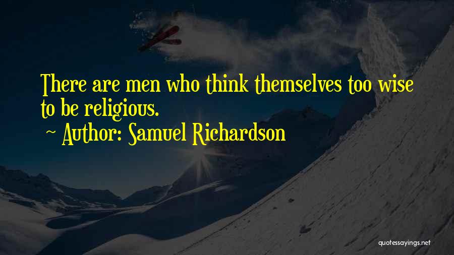 Sam Beckett Quotes By Samuel Richardson