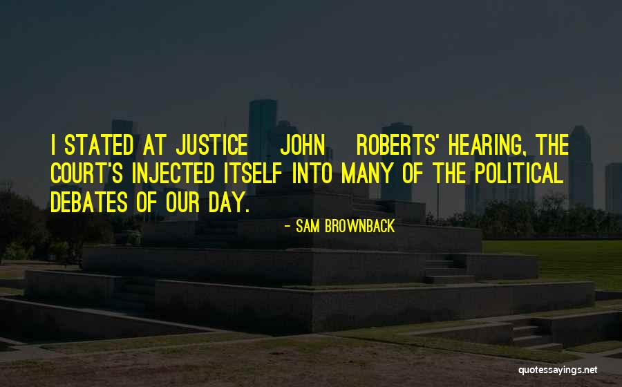 Sam Brownback Quotes 1243314 Sam Brownback Quotes 1243314